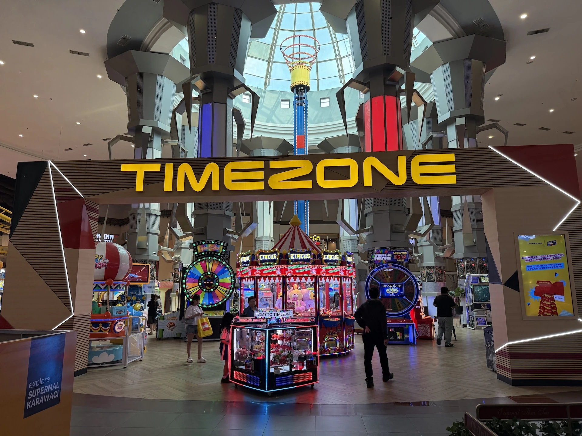 TIME ZONE One-Stop Entertainment Project in Jakarta, Indonesia