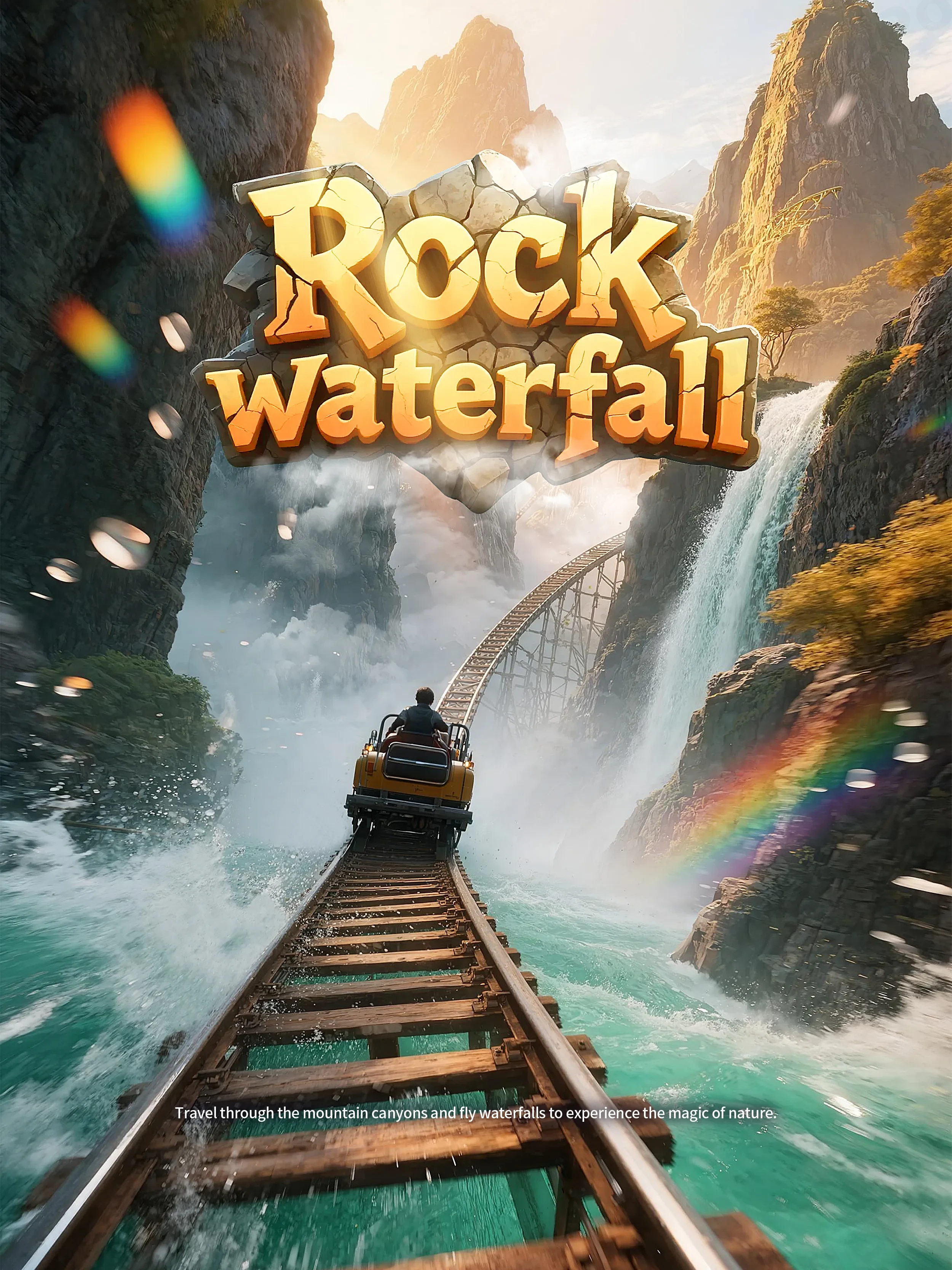 Rock Waterfall