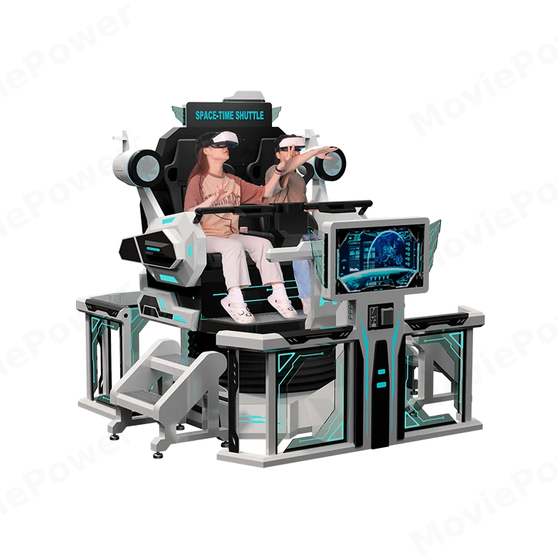 VR Space Time Shuttle Flying Cinema 2P