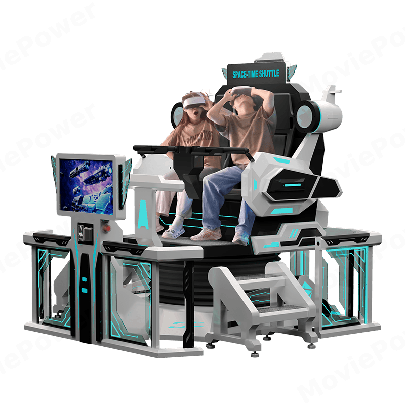 VR Space Time Shuttle Flying Cinema 2P - 2