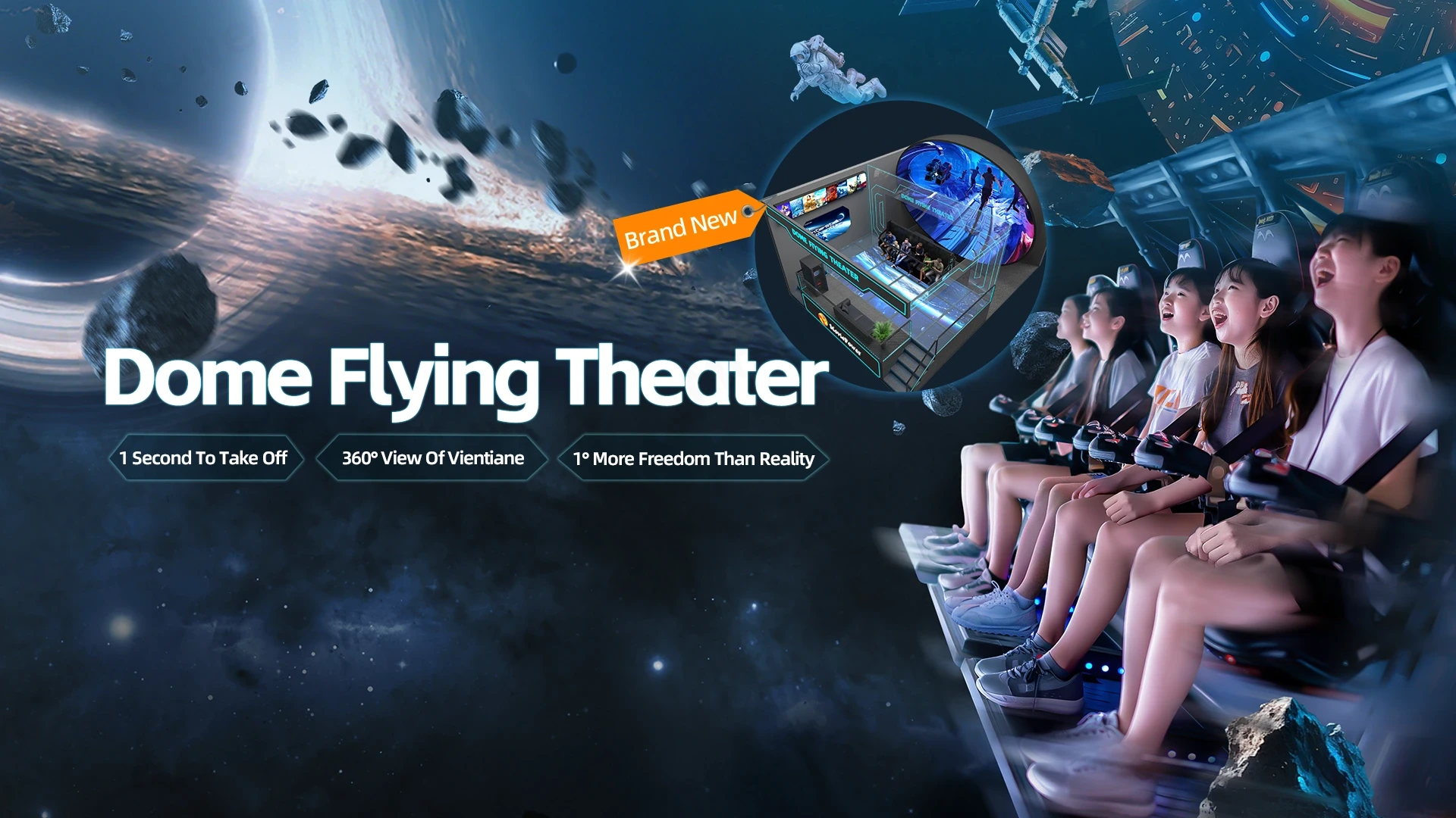 Dome Theater Motion Flying Cinema