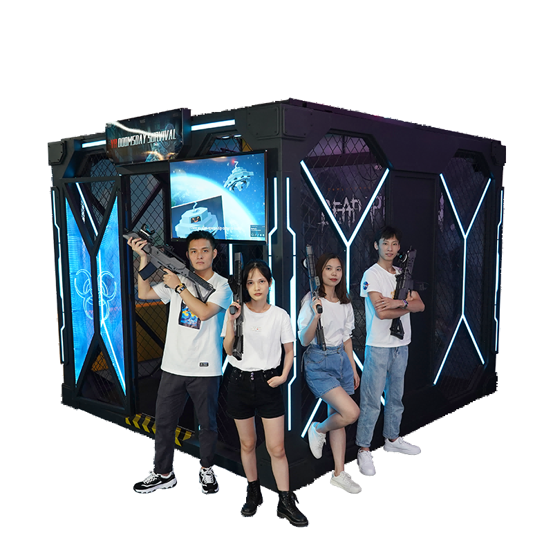 VR Doomsday Survival Cage Shooting Simulator - 1