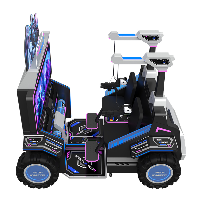 VR Neon Warrior Shooting Simulator 2P - 5
