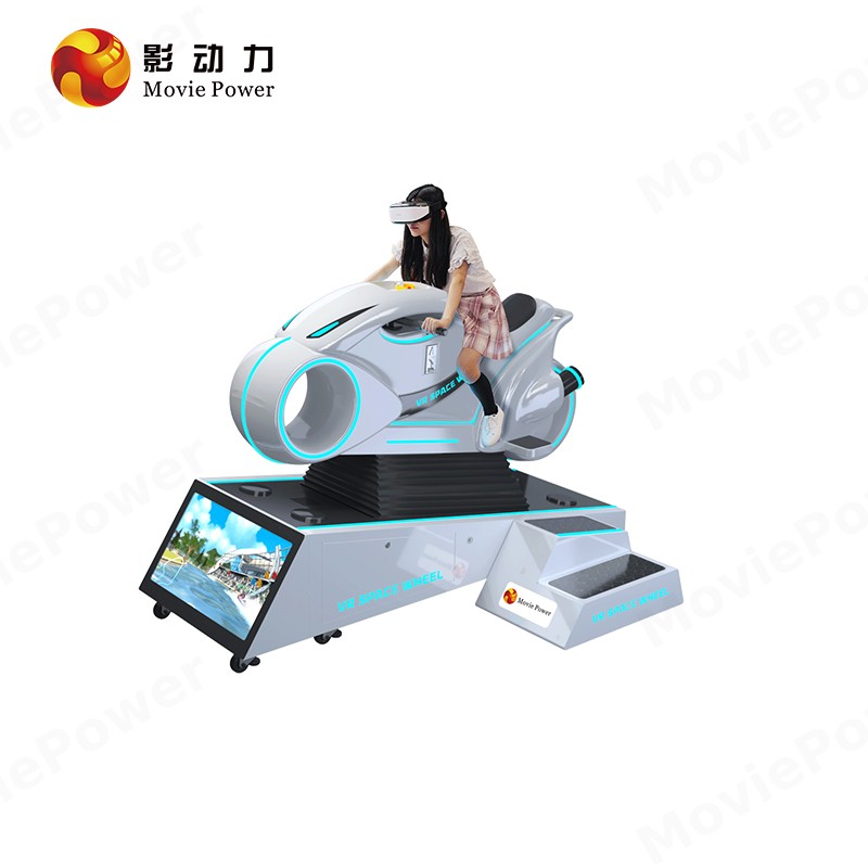 VR Space Wheel Moto Driving Simulator - 1