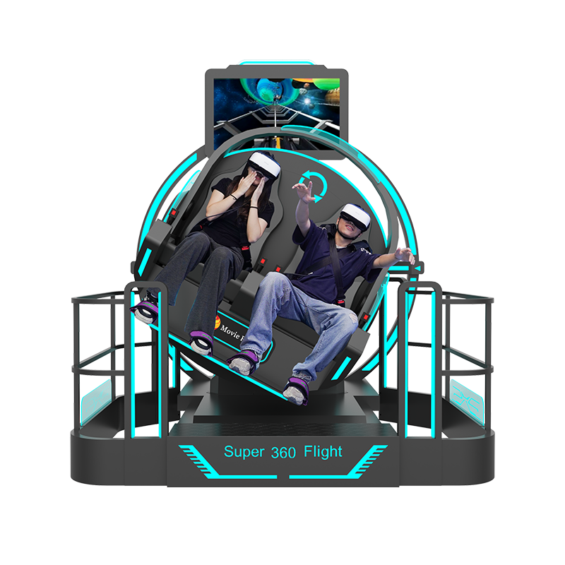 VR Super 360 Roller Coaster Flying Simulator - 3