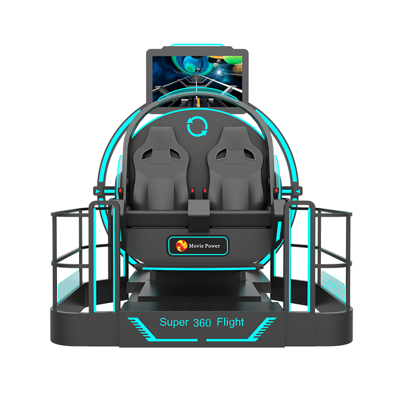 VR Super 360 Roller Coaster Flying Simulator - 5