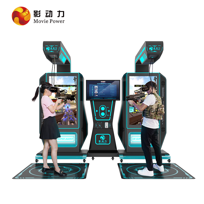 VR Super Agent Shooting Simulator 2P - 2