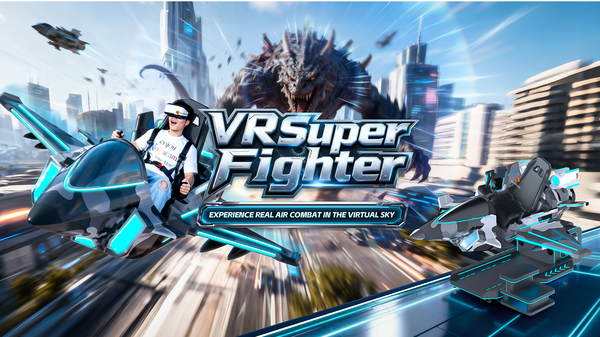 VR Super Fighter 1P Flight Simulator