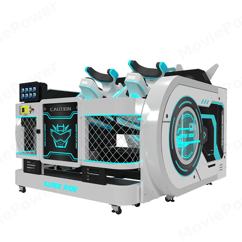 VR Super Ride Mini 2P Flight Cinema - 3