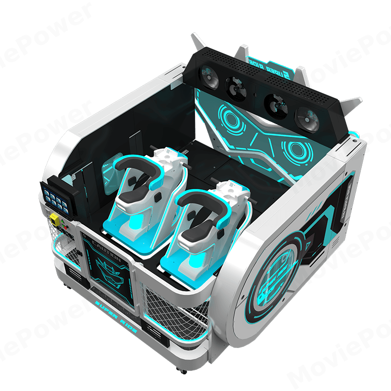 VR Super Ride Mini 2P Flight Cinema - 5
