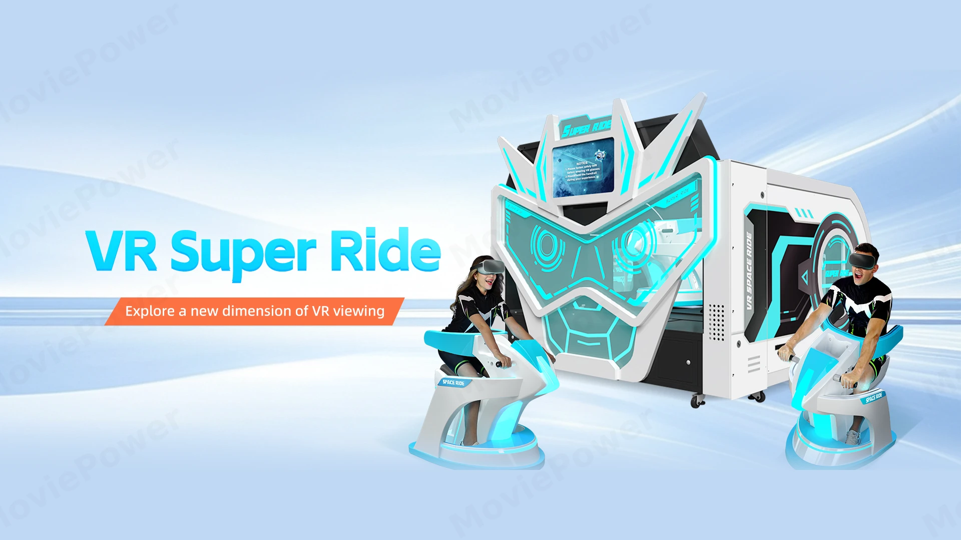 VR Super Ride Mini 2P Flight Cinema