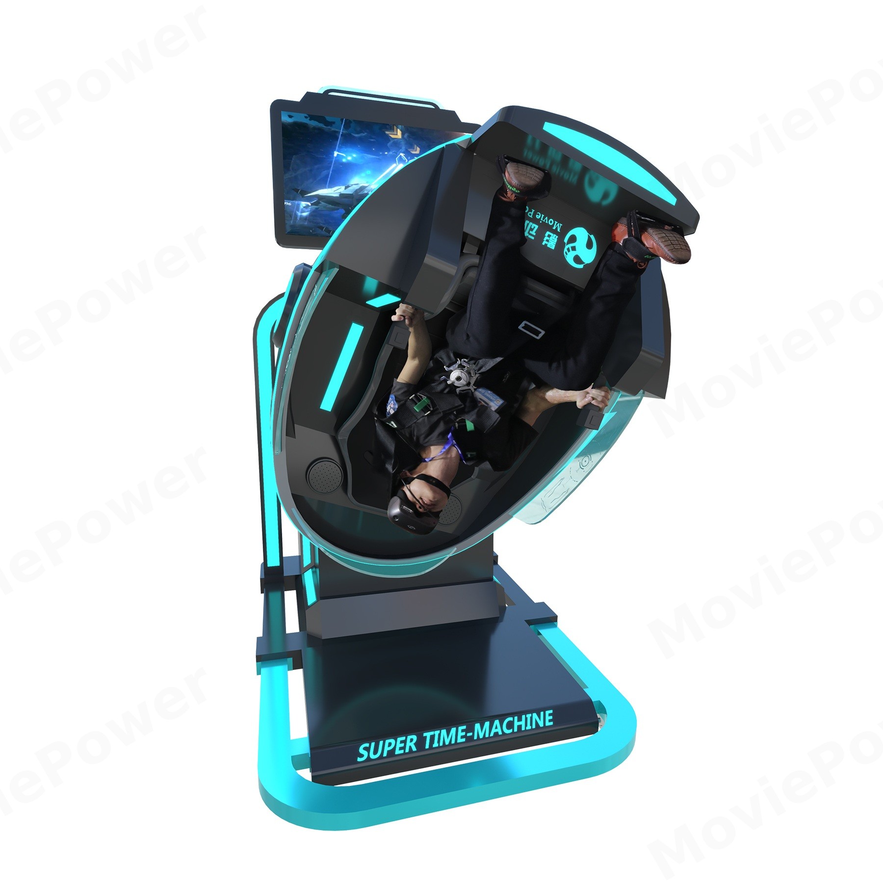 VR Super Time Machine 360 Chair - 5